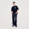 ADLV Fuzzy Font Dragon Short Sleeve T-Shirt