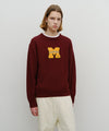 Marithé François Girbaud M Applique Knit Pullover