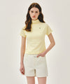 Marithé François Girbaud W HALF NECK TEE