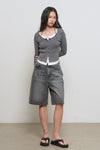 General Idea WOMAN Strap Layered Cardigan