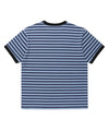 Cavish Striped Twin Star Ringer Short Sleeve Tee
