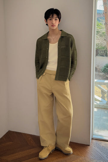 General Idea MAN Damage Washed Gurkha Pants