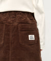 Marithé François Girbaud Kids W Eiffel Label Corduroy Mini Skirt Dark Blue