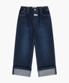 Marithé François Girbaud Kids Roll Up Denim Pants