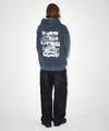 Mahagrid Logo List Pigment Hoodie