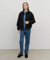 Marithé François Girbaud Wool Collar Varsity Jacket