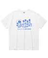 Cavish Blue Snake Short Sleeve Tee [White]