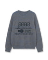 AEAE Web Logo Hairy Knit