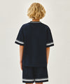 Marithé François Girbaud Kids V Neck Nylon Woven Tee