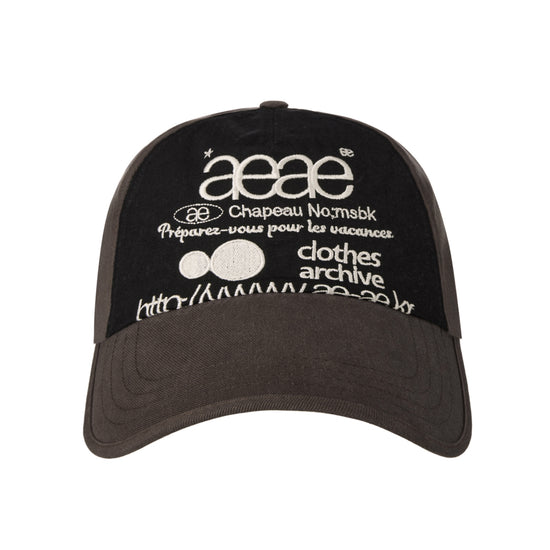 AEAE Web Logo 5 Panel Ball Cap