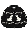 Cavish CATS ZIP UP CARDIGAN