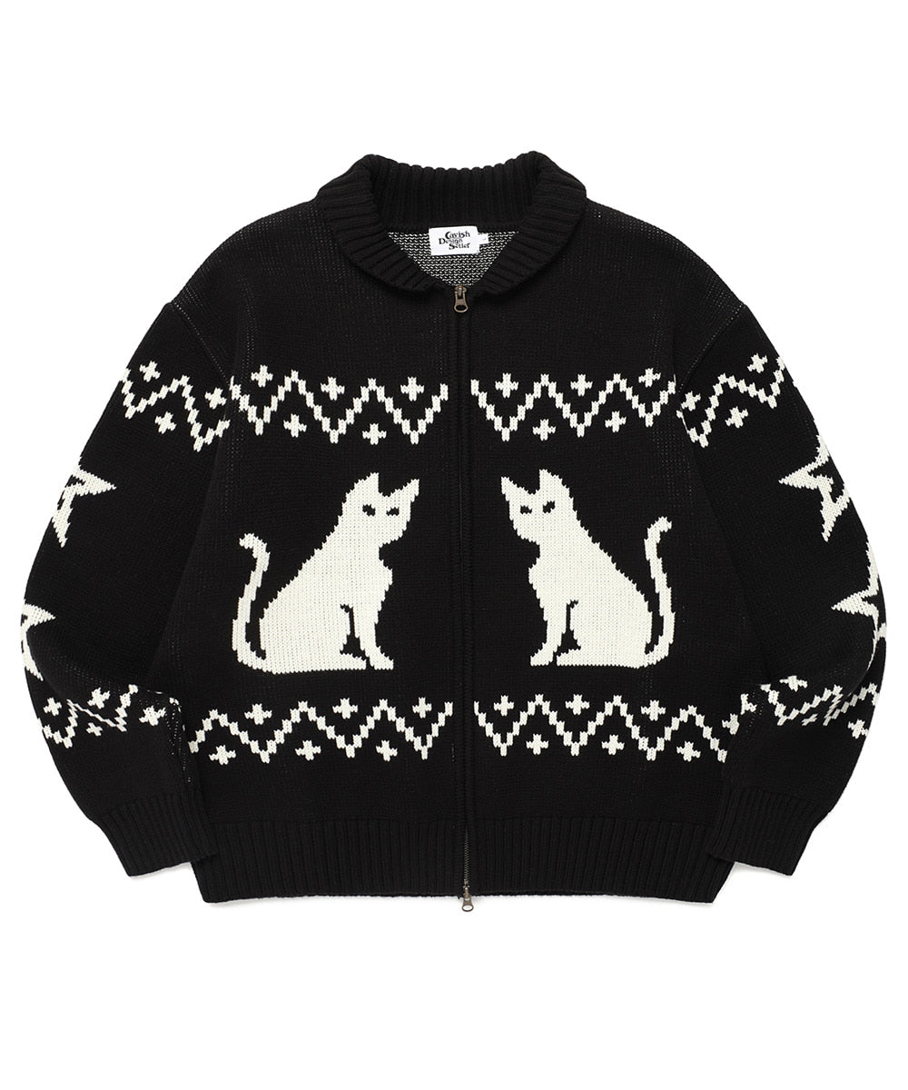 Cavish CATS ZIP UP CARDIGAN