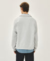 Marithé François Girbaud SMALL CLASSIC LOGO HALF ZIPUP SWEATSHIRT light heather gray