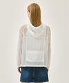 Marithé François Girbaud HOODED PACKABLE NYLON JACKET