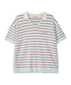 Bitter Cells Millie Stripe Collar Knit