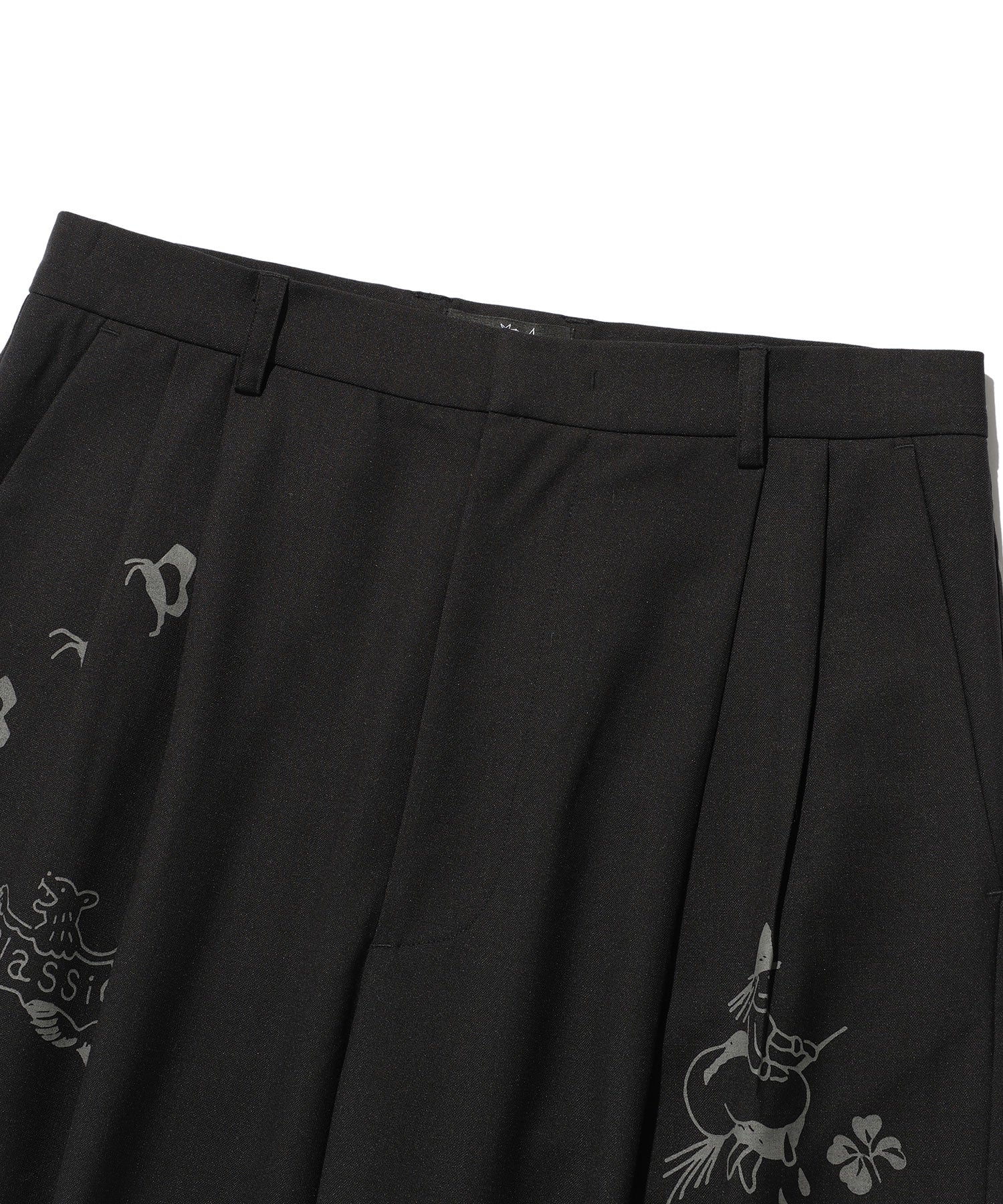 Nice Ghost Club Tattoo Tailored Pants