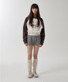 Mahagrid Department Star Crop Hoodie