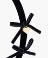 Marithé François Girbaud Kids W Velvet Ribbon Hair Band Navy
