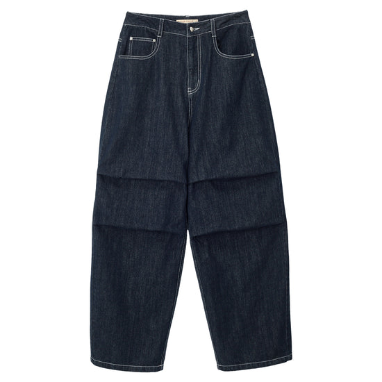 Bitter Cells Balloon Non Fade Denim Pants - Indigo