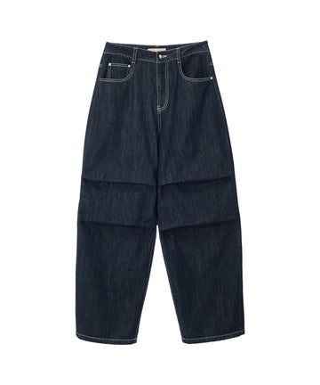Bitter Cells Balloon Non Fade Denim Pants - Indigo