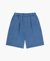 Marithé François Girbaud OUTLINE CLASSIC LOGO DYEING BERMUDA SWEAT SHORTS mint