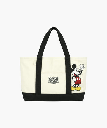 Marithé François Girbaud [MARITHE_DISNEY] MICKEY_TOTE BAG ivory