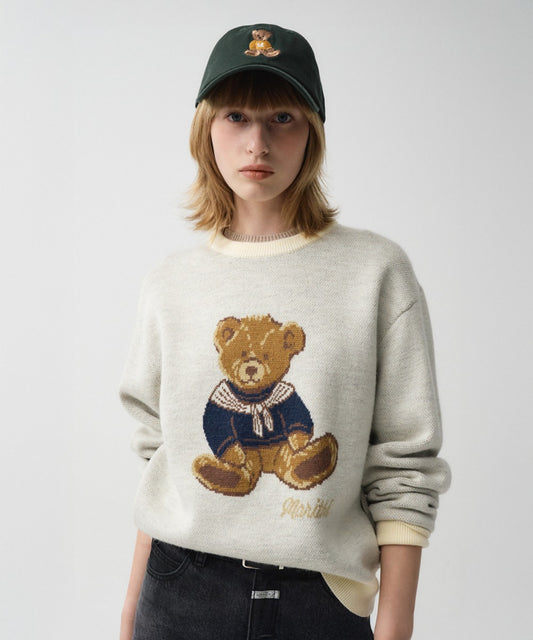 Marithé François Girbaud DOODLE BEAR SWEATER