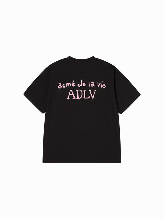 ADLV Cursive Logo Short Sleeve T-Shirt