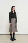General Idea WOMAN Real Leather Minimal Western Belt