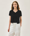 Marithé François Girbaud W CRINKLE SLEEVELESS + CARDIGAN SET