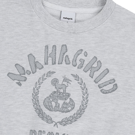 Mahagrid VINTAGE COLLEGE CROP SWEATSHIRT
