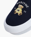 Marithé François Girbaud Kids Bear Cotton Slip-On