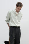 General Idea UNISEX Regular Fit Oxford Stripe Shirt
