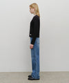 Marithé François Girbaud W HIGH STRAIGHT DENIM PANTS