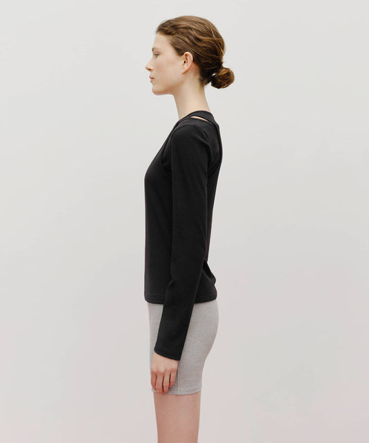 Marithé François Girbaud W Layered Jersey Long Sleeve