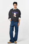General Idea UNISEX KITTEN OVERSIZED FLEECE SWEATSHIRT