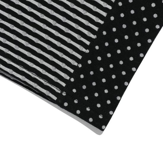 Nice Ghost Club Gakiya Isamu Stripe 3/4 Sleeve Tee [Black]