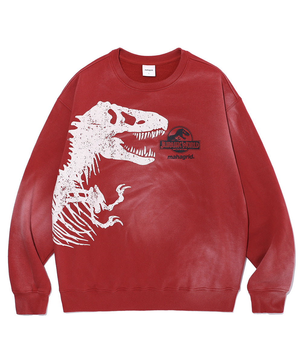 Mahagrid T-REX SUNFADED SWEATSHIRTS