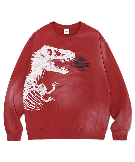 Mahagrid T-REX SUNFADED SWEATSHIRTS