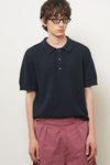 General Idea MAN Button Collar Half Knit