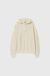 General Idea UNISEX Crochet Hooded Knit