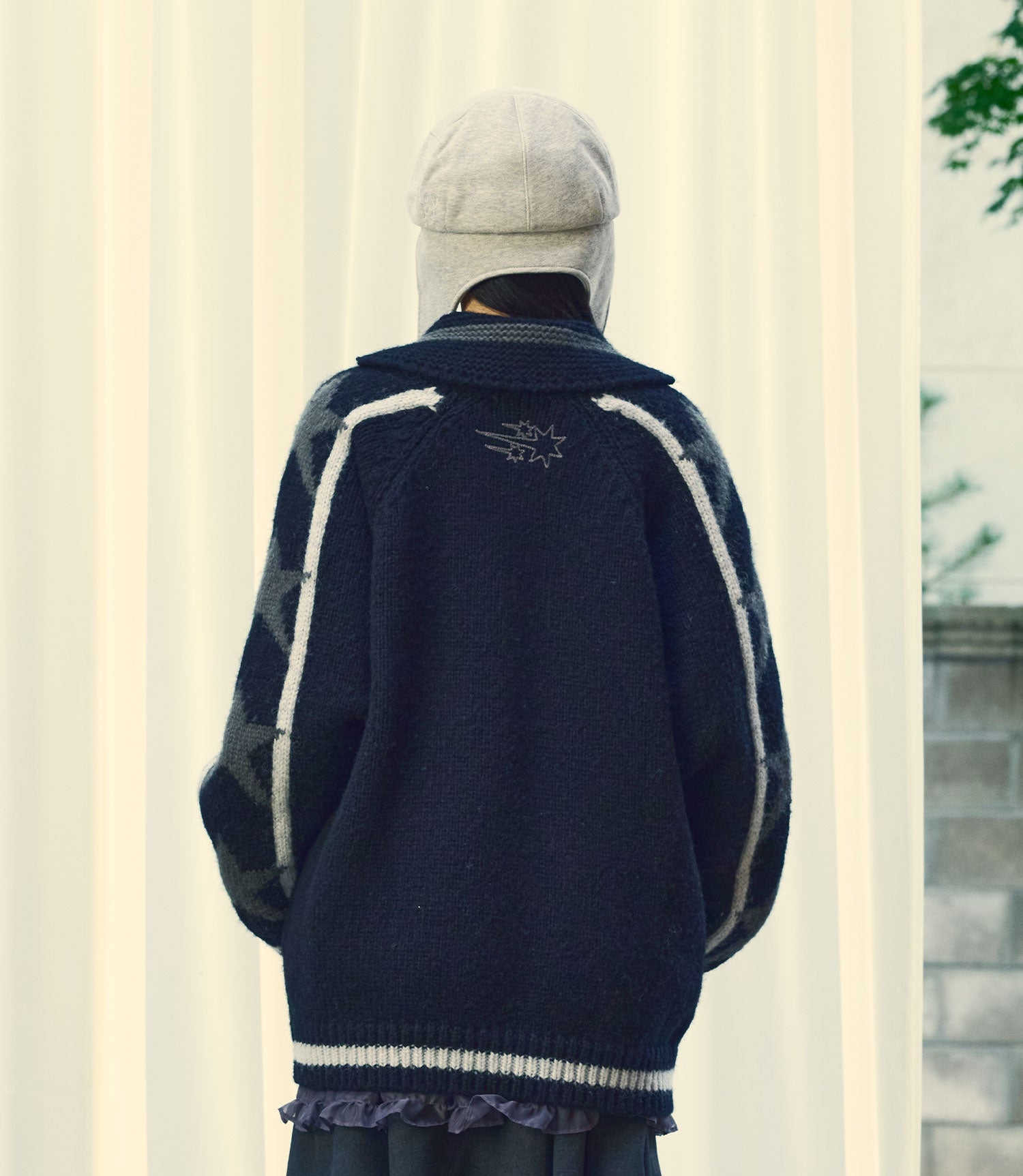Nice Ghost Club Skull Scarf Hunting Cap