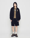 ADLV Stand 2D AC Bear Hoodie Zip Up