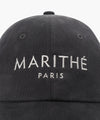 Marithé François Girbaud Regular Logo Brushed Cotton Covered Cap Brown