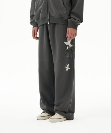 Mahagrid PRAY APPLIQUE SWEAT PANT