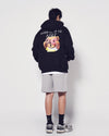 ADLV AC Bear Donut Baby Face Zip-Up Hoodie