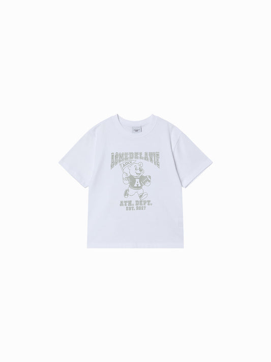 ADLV Kids Football AC Bear Short Sleeve T-Shirt