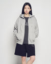 ADLV Mixed Thread Hoodie Zip Up