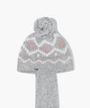Marithé François Girbaud Kids Nordic Balaclava Muffler Heather Gray