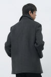 General Idea MAN Wool Blended Double Peacoat